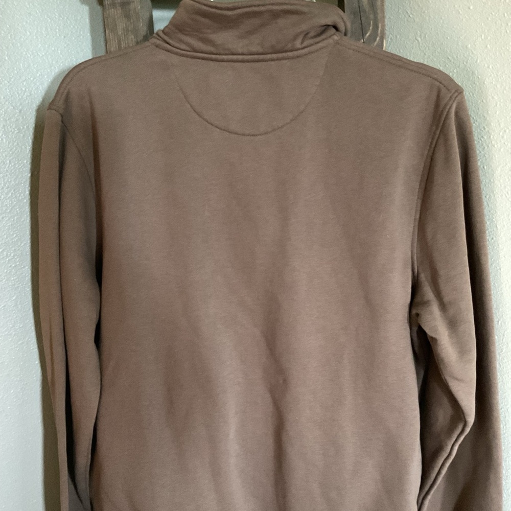 Kenneth Cole Men's Tan Zip-Up Sweater size large - Picture 3 of 7